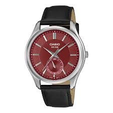 Casio MTP-B315L-4A Watch – Men's Analog Quartz Watch with Leather Strap