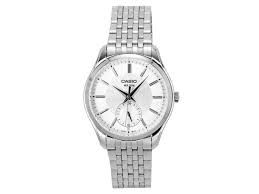 Casio MTP-B315D-7AV analog watch with stainless steel strap
