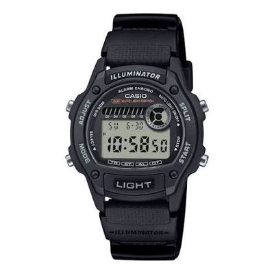 Casio Men's W-220H-1A Digital Sports Watch, Black Resin, 100M