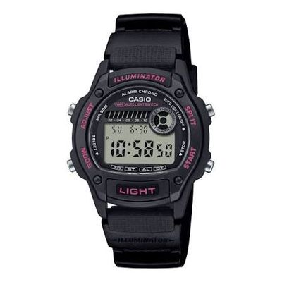 Casio Men's W-220H-1A2 Digital Sports Watch, Black Resin, 100M