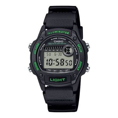 Casio Men's W-220H-1A3 Digital Sports Watch, Black Resin, 100M