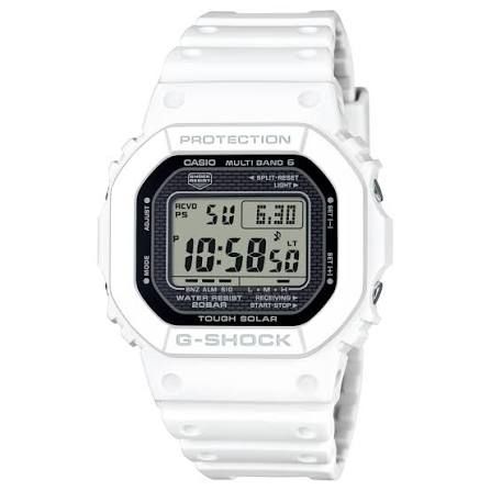 Casio G-Shock Men's Watch GW-5000HS-7 Digital Solar White Resin Strap 200M