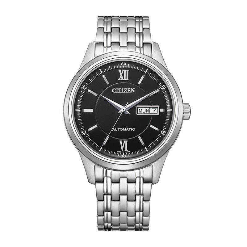 Citizen Collection NY4050-62E 40mm JDM Automatic Men's Watch, Sapphire Crystal, Steel Strap, 50m Water Resistant, Made in Japan (Japanese Domestic Market)