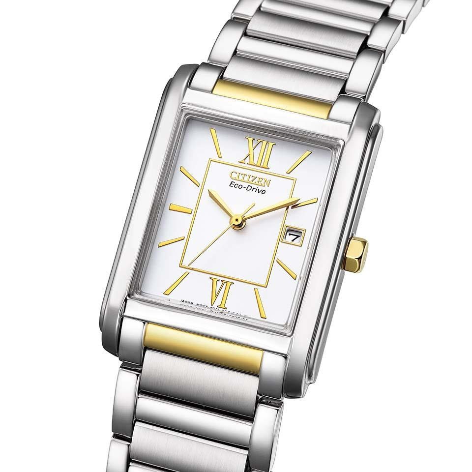 Citizen Collection “Tank” Men's Solar Watch FRA59-2432 JDM 26.2x36 mm 30 m WR Steel Strap Eco-Drive Movement (powered by solar energy or light) JDM (Japanese Domestic Market)