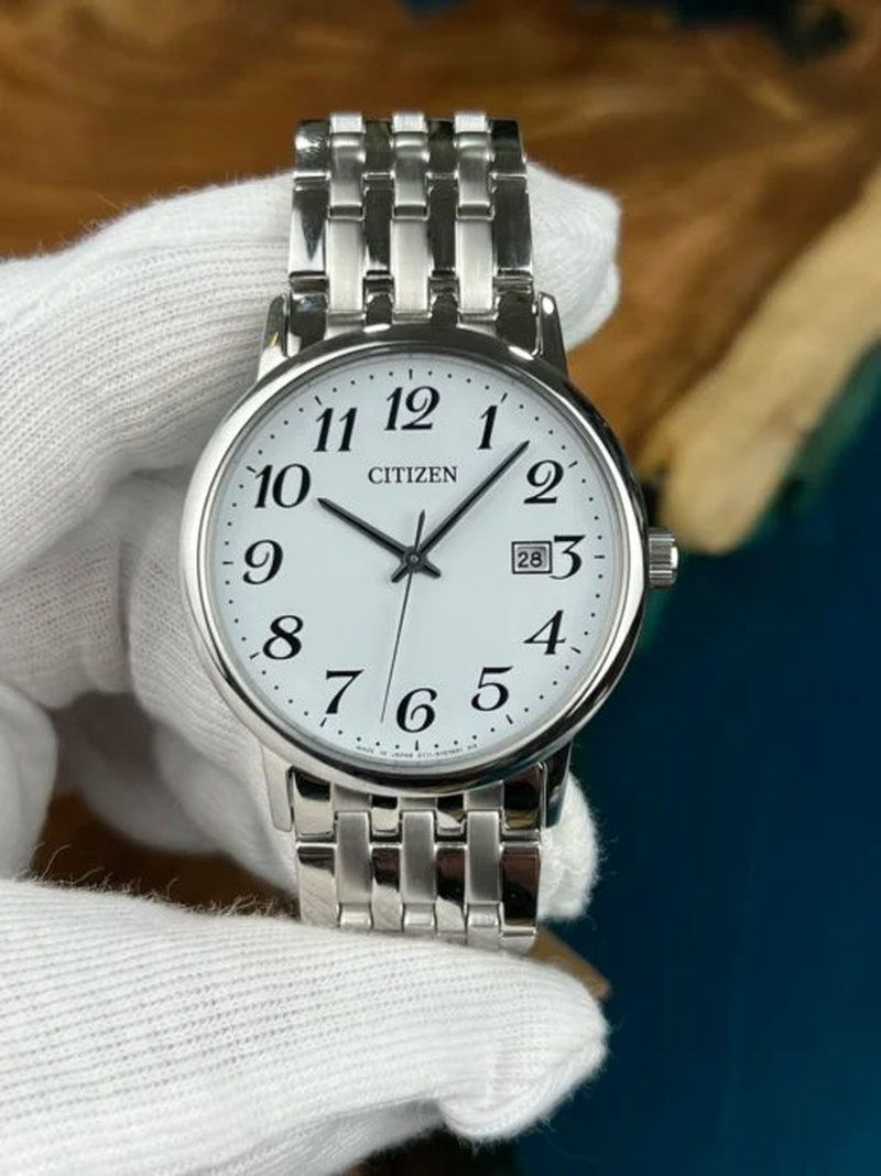 Citizen Classic BM6770-51B unisex solar watch, 37mm, JDM steel strap, Eco-Drive movement (powered by solar energy or light), JDM (Japanese domestic market)