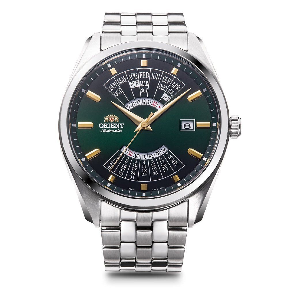 Orient Contemporary Multi-Year RN-BA0002E JDM Men's Automatic Watch 43.5mm 50m WR cal. F6D22 Steel Strap JDM (Japanese Domestic Market)