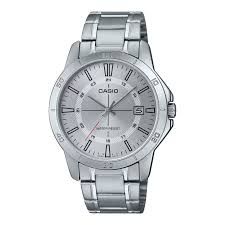 Reloj Casio de cuarzo analógico MTP-V004D-7C correa de acero inoxidable