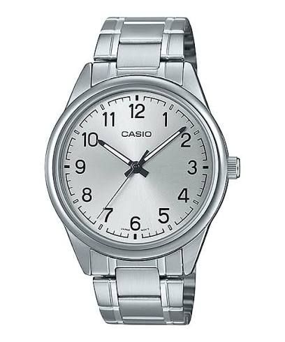 Casio Men's Watch MTP-V005D-7B4 Analog, Steel Strap, White Dial