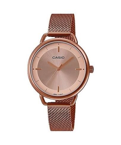 Casio Women's Analog Watch LTP-E413MR-9A with Milanese Mesh Strap