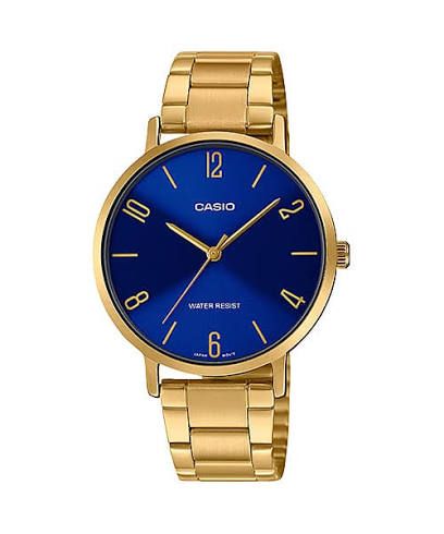Casio Women's Analog Watch LTP-VT01G-2B with Steel Strap