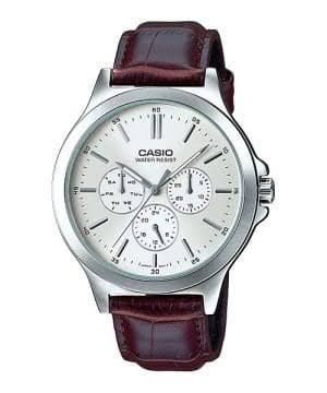 Casio Men's Multifunction Watch MTP-V300L-7A – Steel Case and Strap