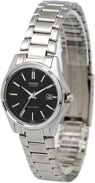 Casio LTP-1183A-1A women's analog watch with stainless steel case and strap