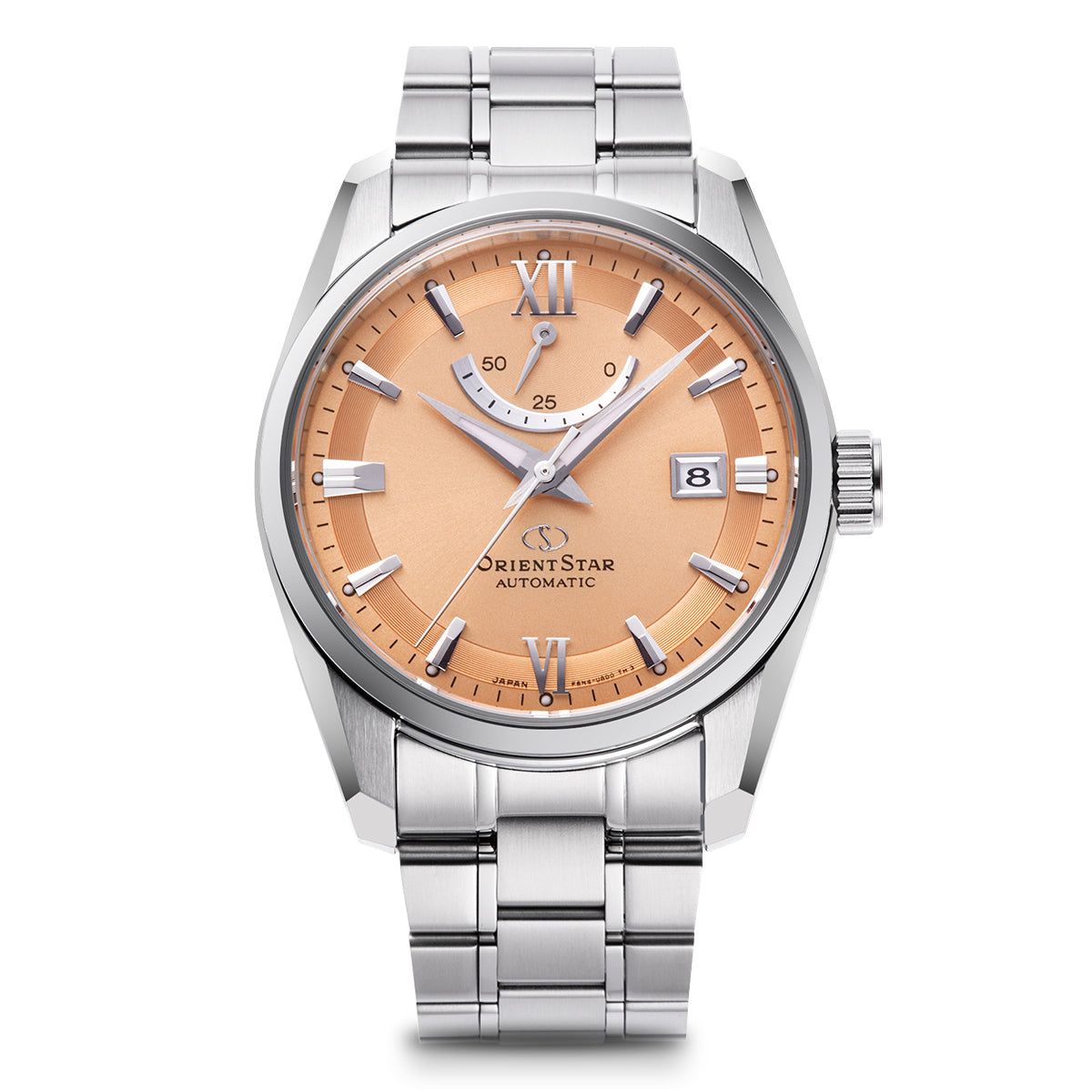 Orient Star Contemporary Dessert Copper Automatic Men's Watch RK-AU0108G JDM 38.5mm 100m WR anti-reflective sapphire crystal steel strap JDM Japan Domestic Market