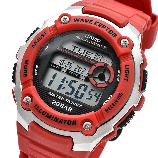 Casio WaveCeptor Men's Radio-Controlled Quartz Watch WV-200R-4AJF JDM 200m WR 47.7mm JDM (Japanese Domestic Market)