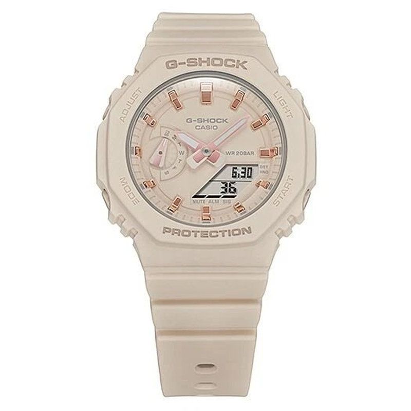 Casio MiniCasioak G-Shock GMA-S2100-4A Unisex Watch, 46.2 × 42.9 × 11.2 mm, 200m Water Resistance, Shock-Resistant, World Time