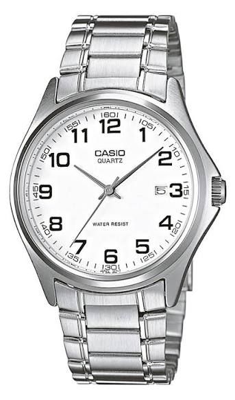 Casio analog watch MTP-1183A-7b steel strap 42 × 38.5 × 8.7 mm
