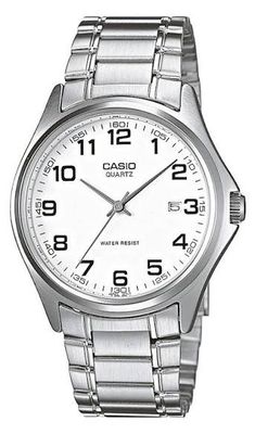 Casio analog watch MTP-1183A-7b steel strap 42 × 38.5 × 8.7 mm