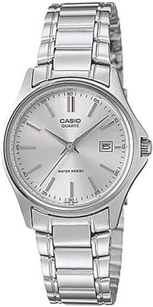 Casio LTP-1183A-7A women's analog watch with stainless steel case and strap