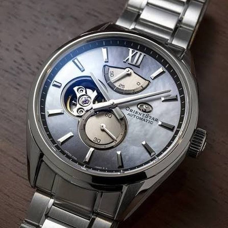 Orient Star Oboro Pearl Men's Automatic Watch RE-BY0009A Limited Edition (200 pieces) 40mm Sapphire Crystal Cal. F7F44 100m Water-Resistant Made in Japan