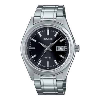 Casio Classic MTP-B180D-1A1 Men's Quartz Watch 48 × 41 × 8.7 mm, steel band