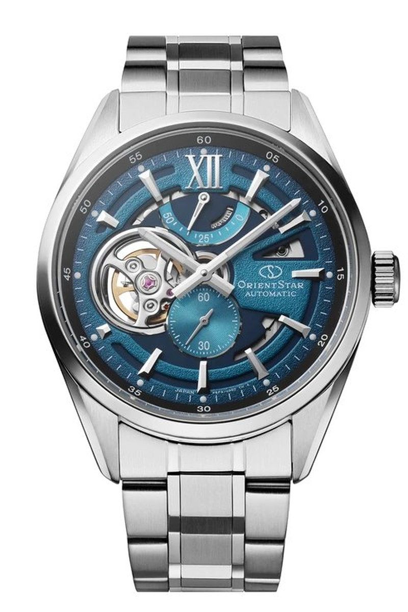 Orient Star Umi Heart RE-AV0140E Men's Automatic Watch, 75th Anniversary Limited Edition, 41 mm, Made in Japan, Cal. F6F44, Sapphire Crystal, 50-hour Power Reserve, 100 m Water Resistance