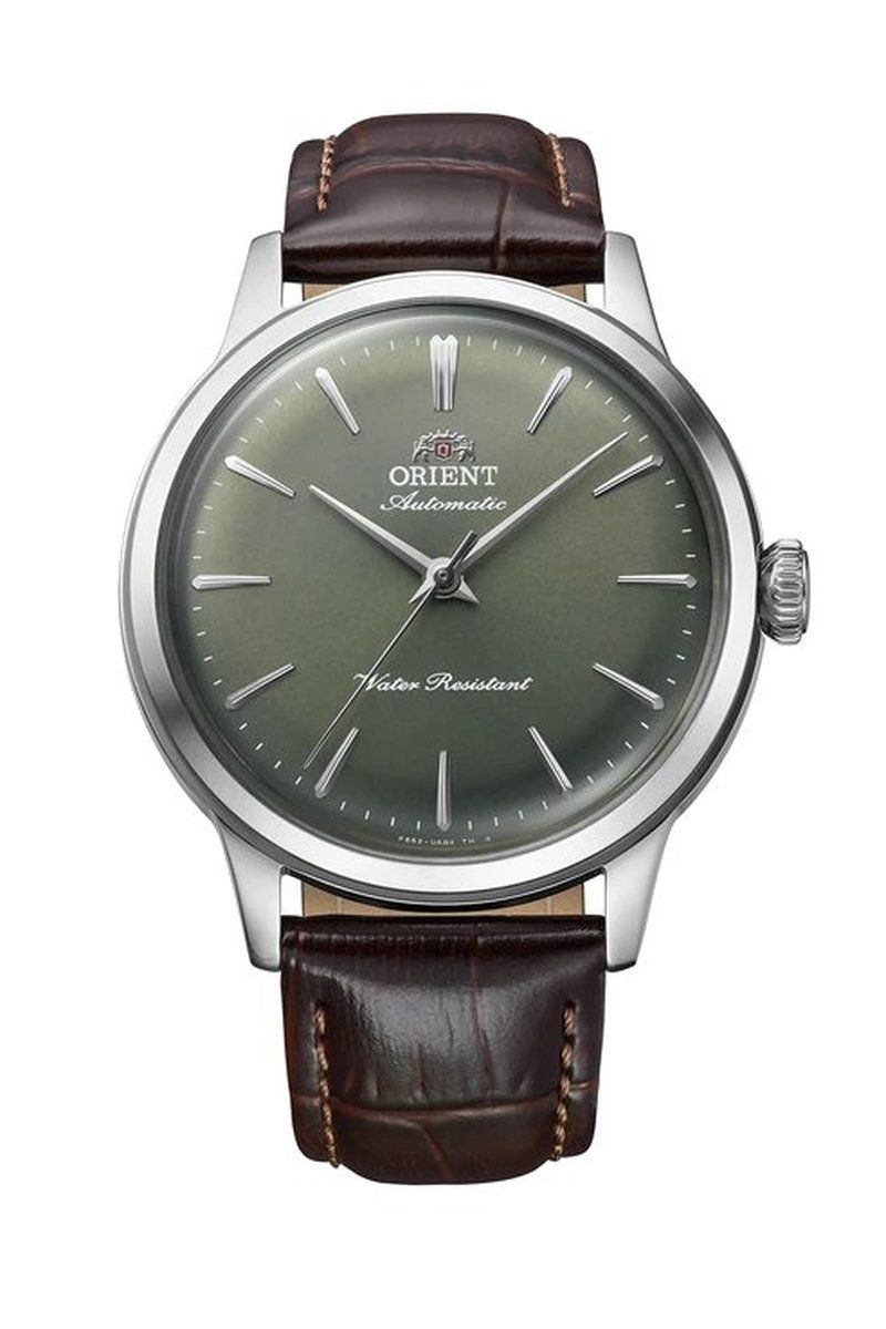 Orient Bambino Koke" (苔) (moss) Men's Automatic Watch 36 RA-BB0102E 36.4 mm Cal. F6524 Leather Strap
