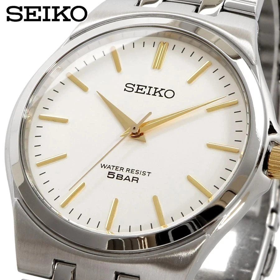 Seiko Spirit SCXP025 Unisex Quartz Watch, 36mm, JDM Cal. 7N01, JDM Steel Strap (Japanese Domestic Market)