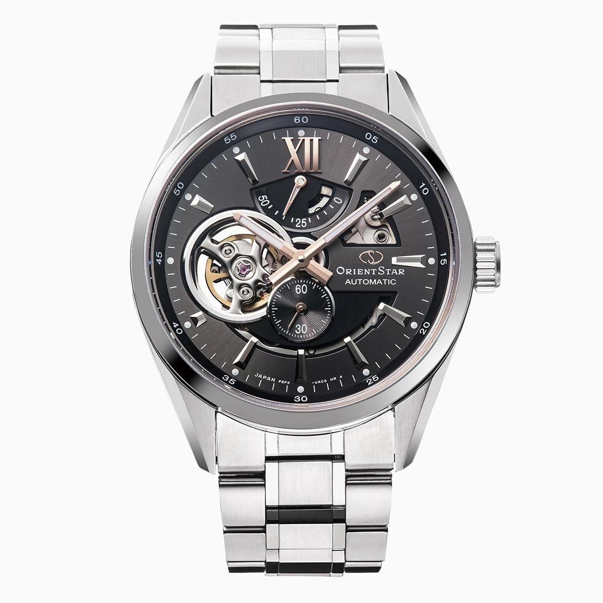 Orient Star Contemporary Skeleton Men's Automatic Watch RK-AV0005N 41mm JDM Sapphire Crystal 100m WR Made in Japan JDM Steel Strap (Japanese Domestic Market)