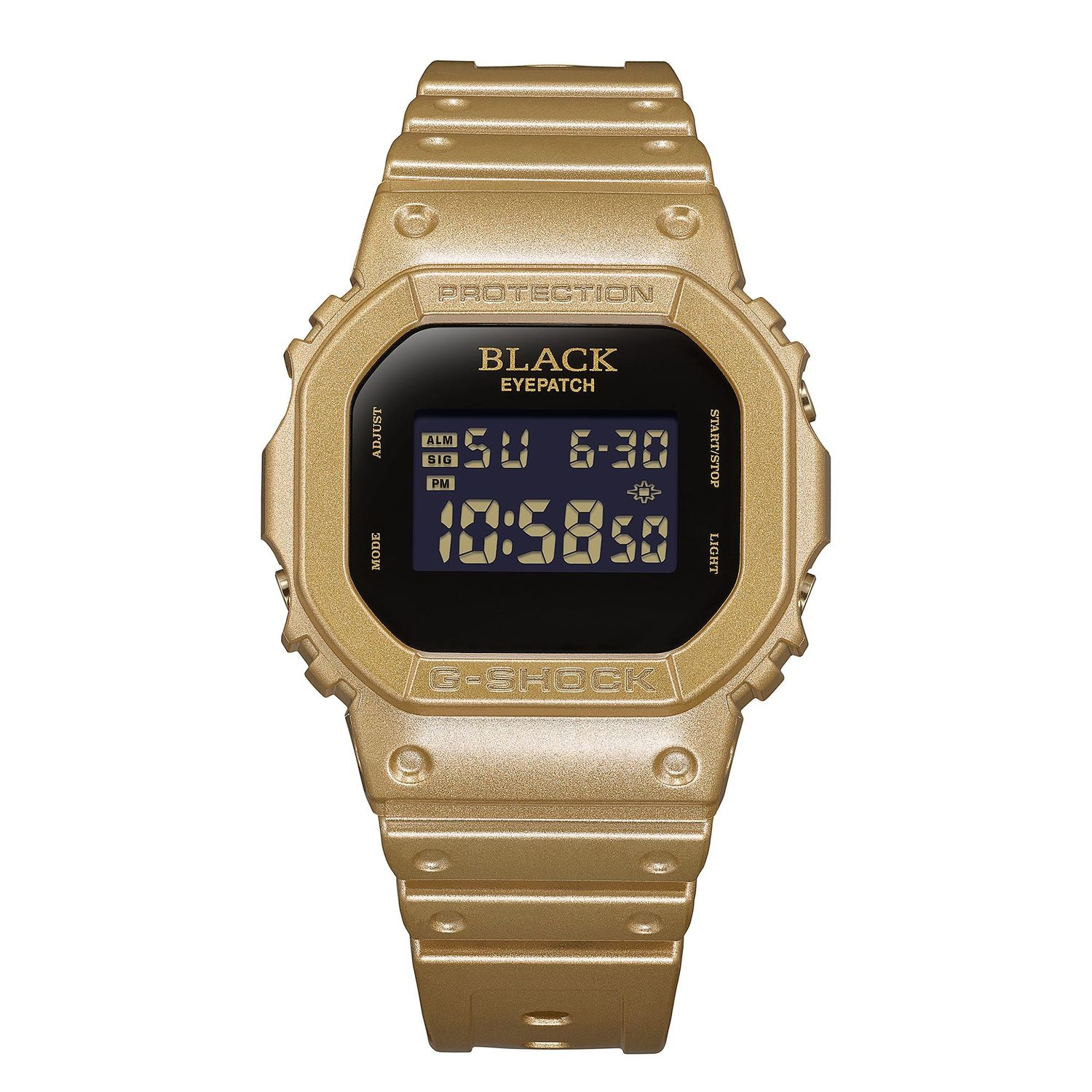 Casio G-Shock BlackEyePatch DW-5600BEP-9JR Men's Sports Watch, JDM, 200m WR, 48.9 × 42.8 × 13.4 mm, Shock-Resistant, JDM (Japanese Domestic Market)