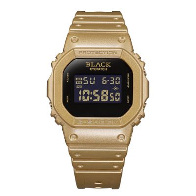 Casio G-Shock BlackEyePatch DW-5600BEP-9JR Men's Sports Watch, JDM, 200m WR, 48.9 × 42.8 × 13.4 mm, Shock-Resistant, JDM (Japanese Domestic Market)