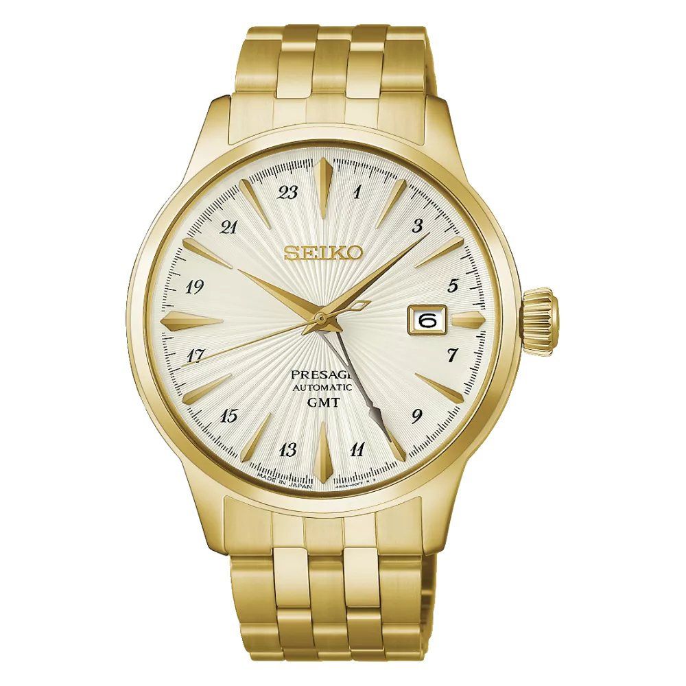 Seiko Presage Cocktail Daiquiri Men's Automatic Watch HCB004J JDM 40.5mm 50m WR Steel Strap Made in Japan JDM (Japanese Domestic Market)