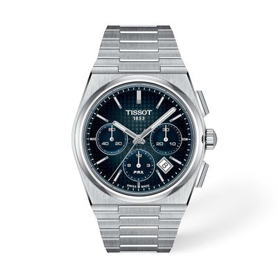 Tissot PRX T137.427.11.041.01 Watch – Valjoux Automatic, Blue Dial, and 42 mm Case