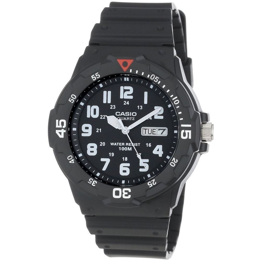 Casio MRW-200H-1B  sport men's quartz watch 100m WR