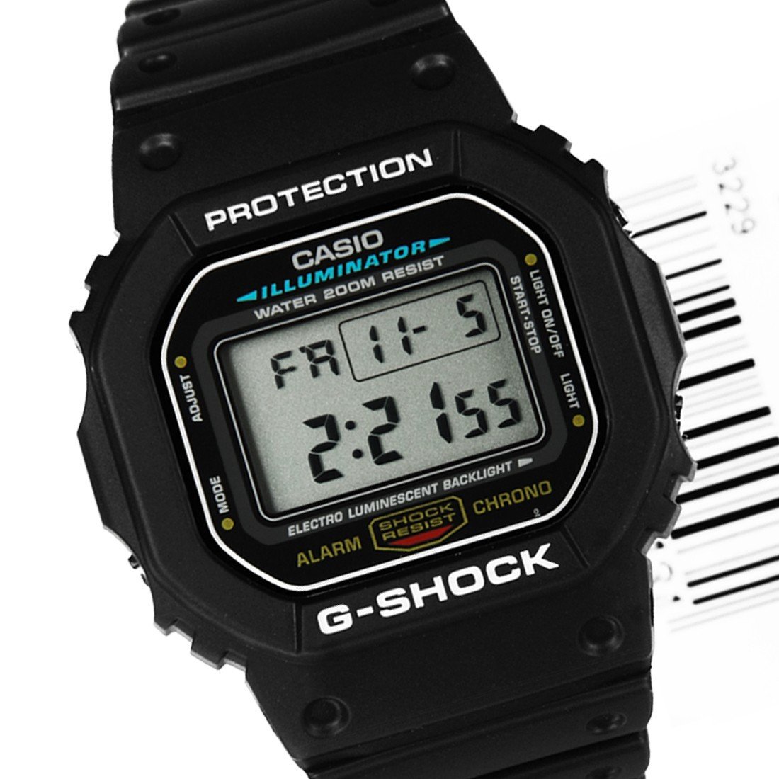 CASIO G-SHOCK DW-5600E-1V 200m WR shock resist sport digital men's watch