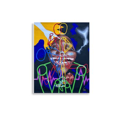I am like a clock. I am Time. (Revelation) - 11&quot;x14&quot; Print