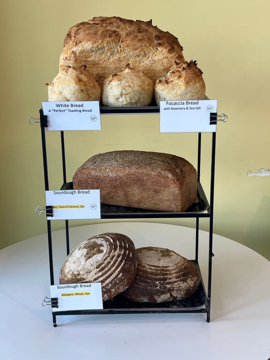 Artisan Bread (mostly gluten free)