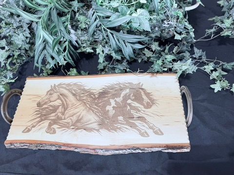 Two Horse Custom Charcuterie Serving Board