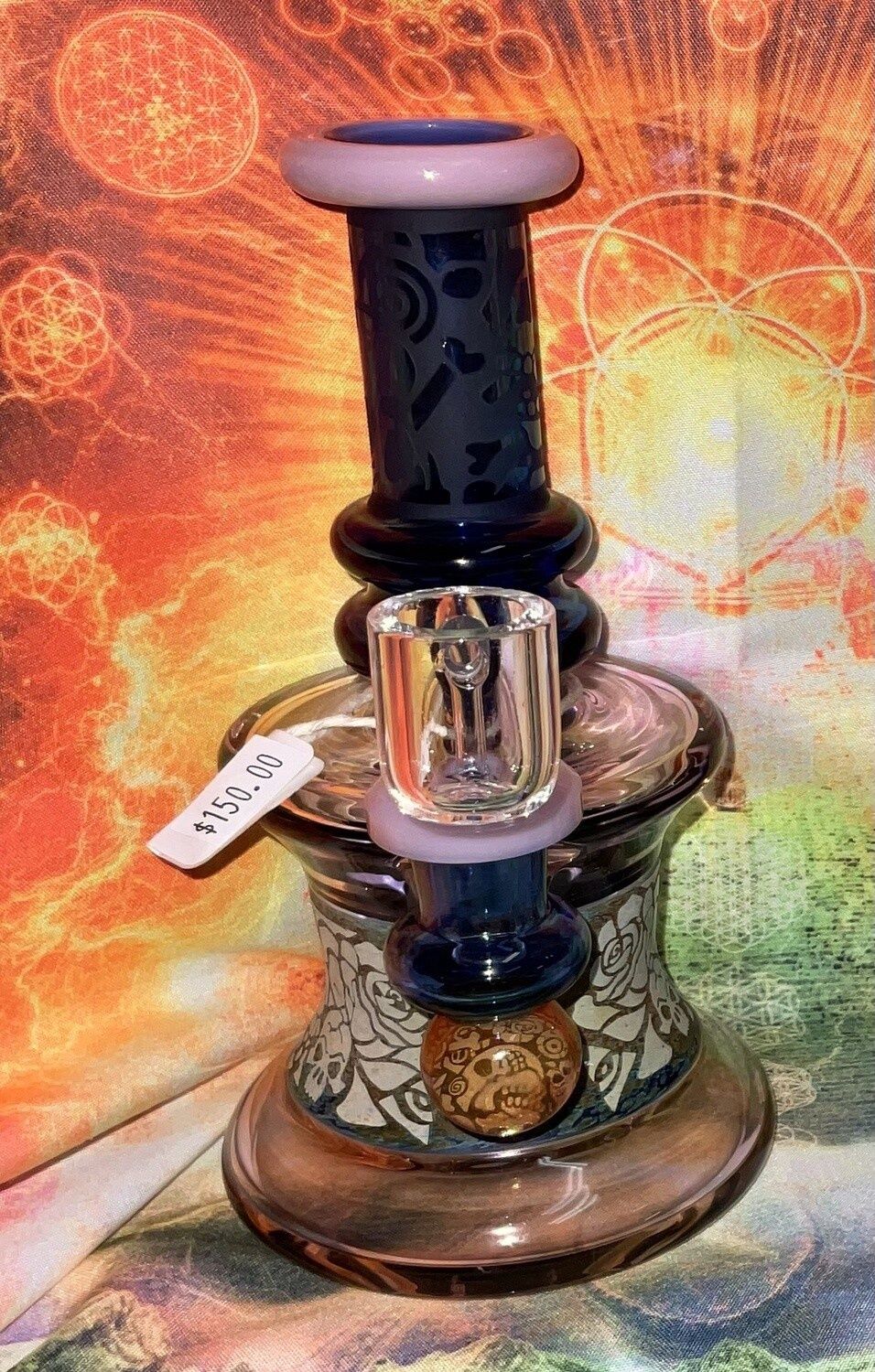 7&quot; Purple Aztec Rig