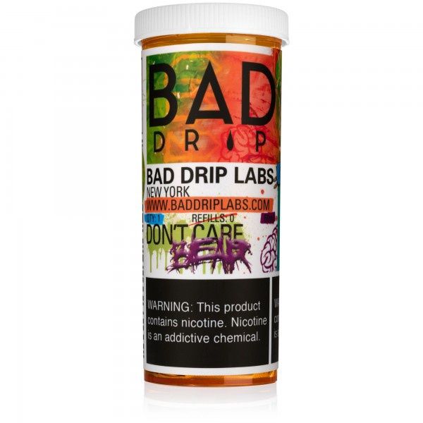 Bad Drip Don&#39;t Care Bear 60mL, Size: 0mg