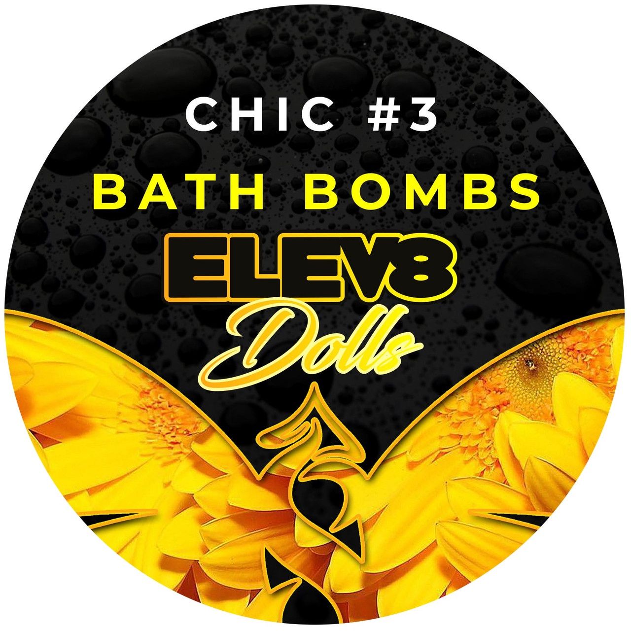 Bath Bomb 100mg CBD, Flavor: Chic #3