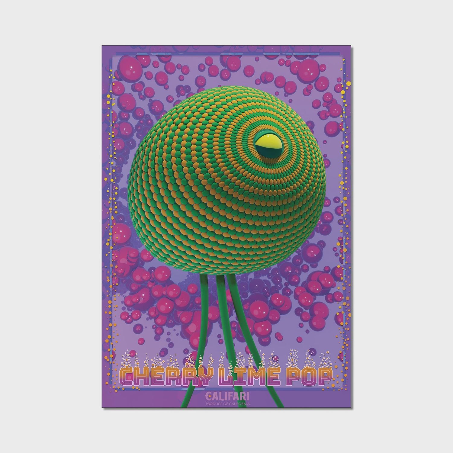 Califari Cherry Lime Pop Canvas