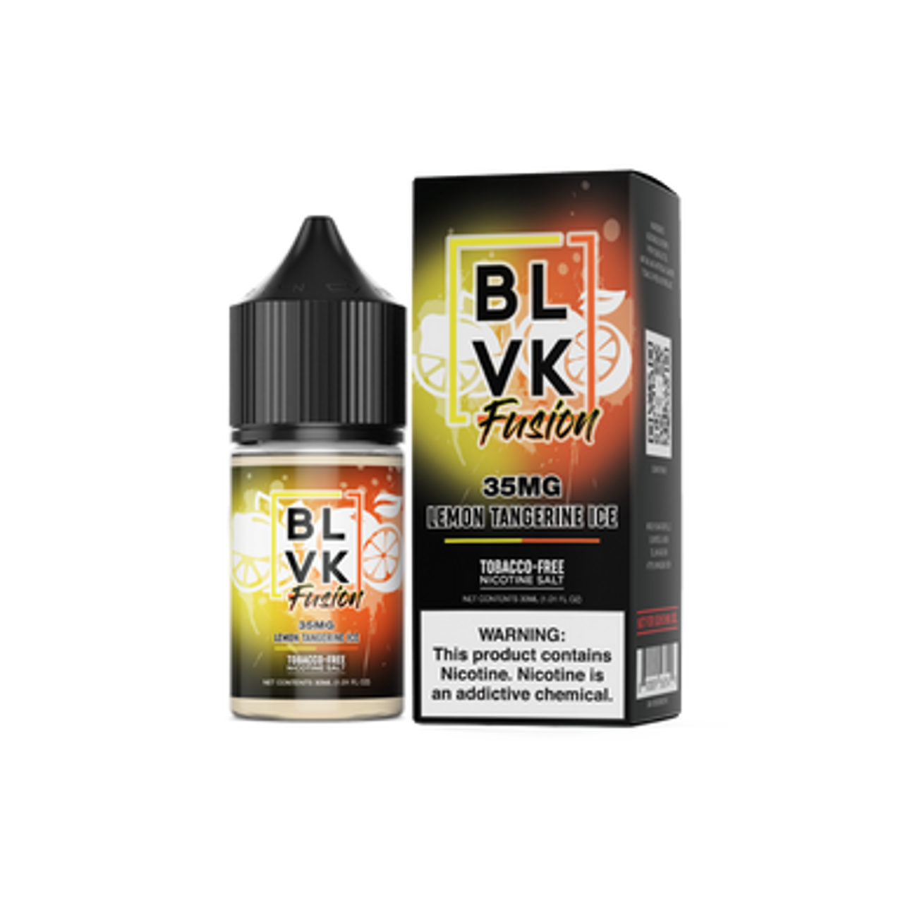BLVK Fusion Lemon Tangerine Ice 35mg Salt Nic