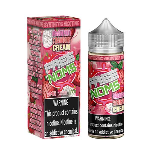 Free Noms Dragonfruit Strawberry Cream 120mL 0mg