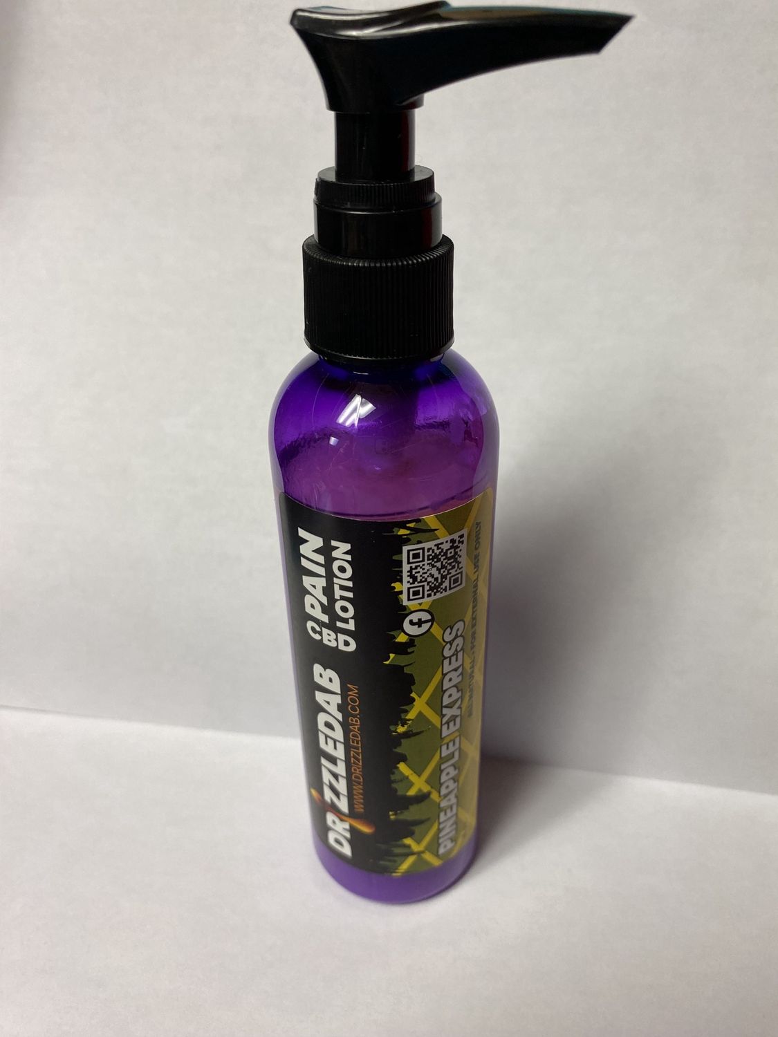 Drizzledab 1,000mg CBD Pump Lotion, Flavor: Pineapple Express