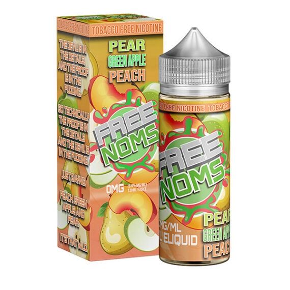 Free Noms Pear Green Apple Peach 120mL 0mg