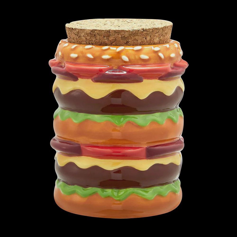 Hamburger Stash Jar