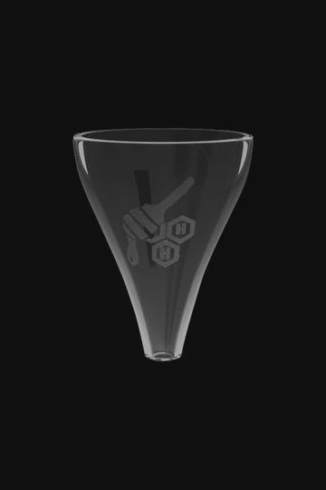 Honeybee Herb Quartz Funnel, Size: Small