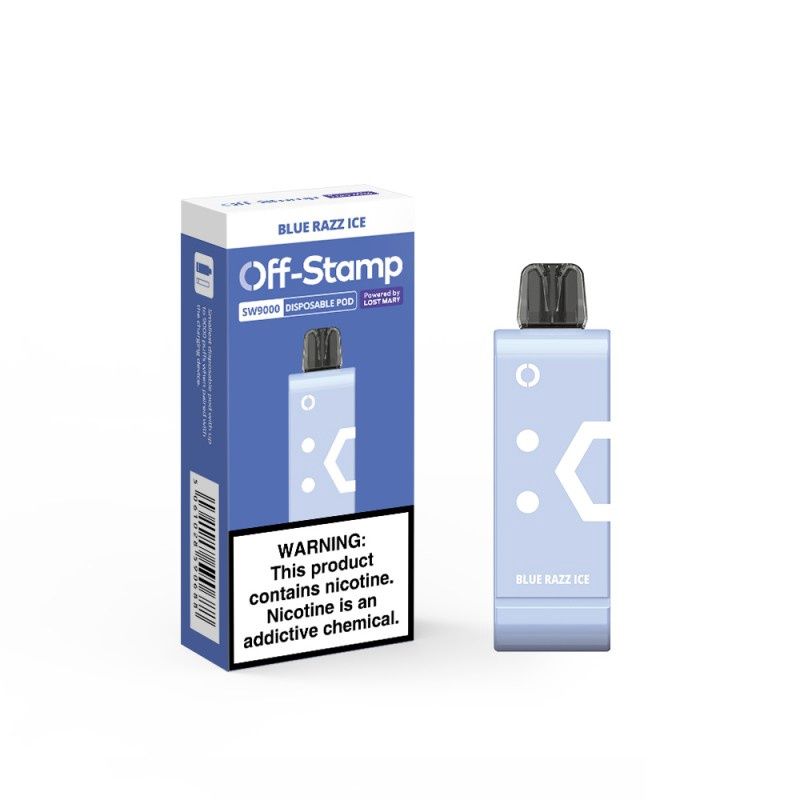 Off-Stamp SW9000 Refill, Flavor: Blue Razz Ice