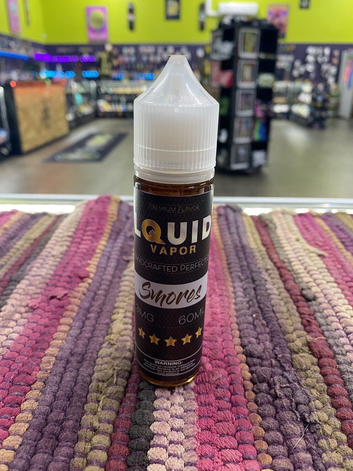 LQuid Vapor Smores 60ml, Strength: 3mg