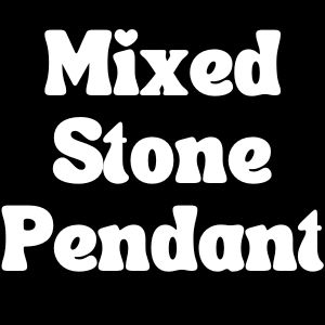 Mixed Stone Pendant